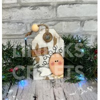 Rustic Angel Tag